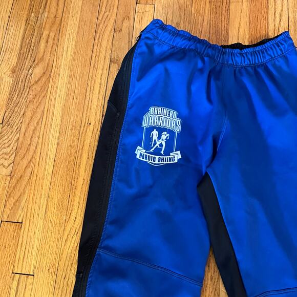 Podium Wear Pants Adult Small Side Zip Performance Track Nordic Ski Brainerd - Picture 2 of 10